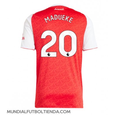 Camiseta Arsenal Noni Madueke #20 Primera Equipación Replica 2025-26 mangas cortas Camiseta Arsenal Noni Madueke #20 Primera Equipación Replica 2025-26 mangas cortas
